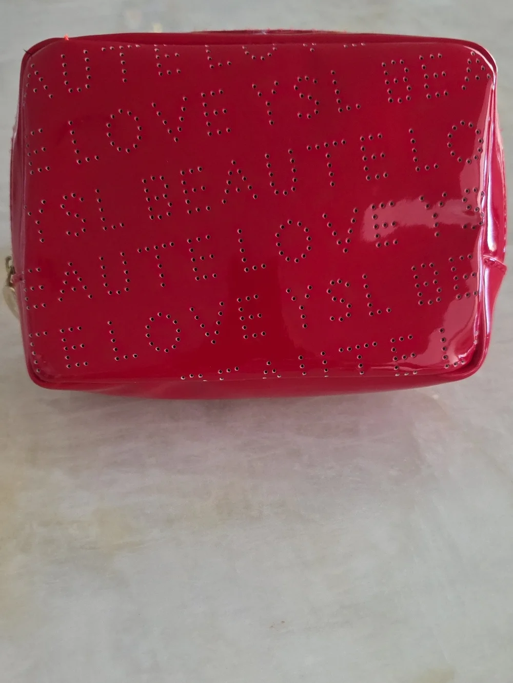 Red Patent Cosmetic Pouch - Women Bags YSL Beauty